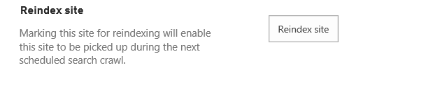 reindexSite