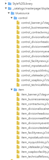 displaytemplates DisplayTemplates
