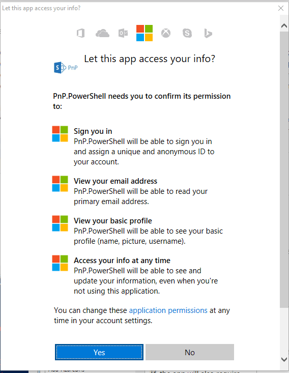 permissions