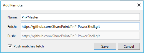 addremote SharePoint - PnP - Github - This branch is 245 commits behind SharePoint:master.