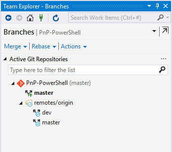 tebranches SharePoint - PnP - Github - This branch is 245 commits behind SharePoint:master.