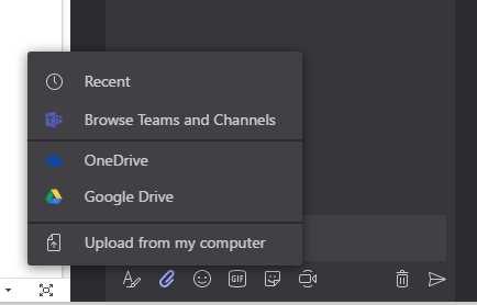 adddocument Microsoft Teams - Conversations around a document