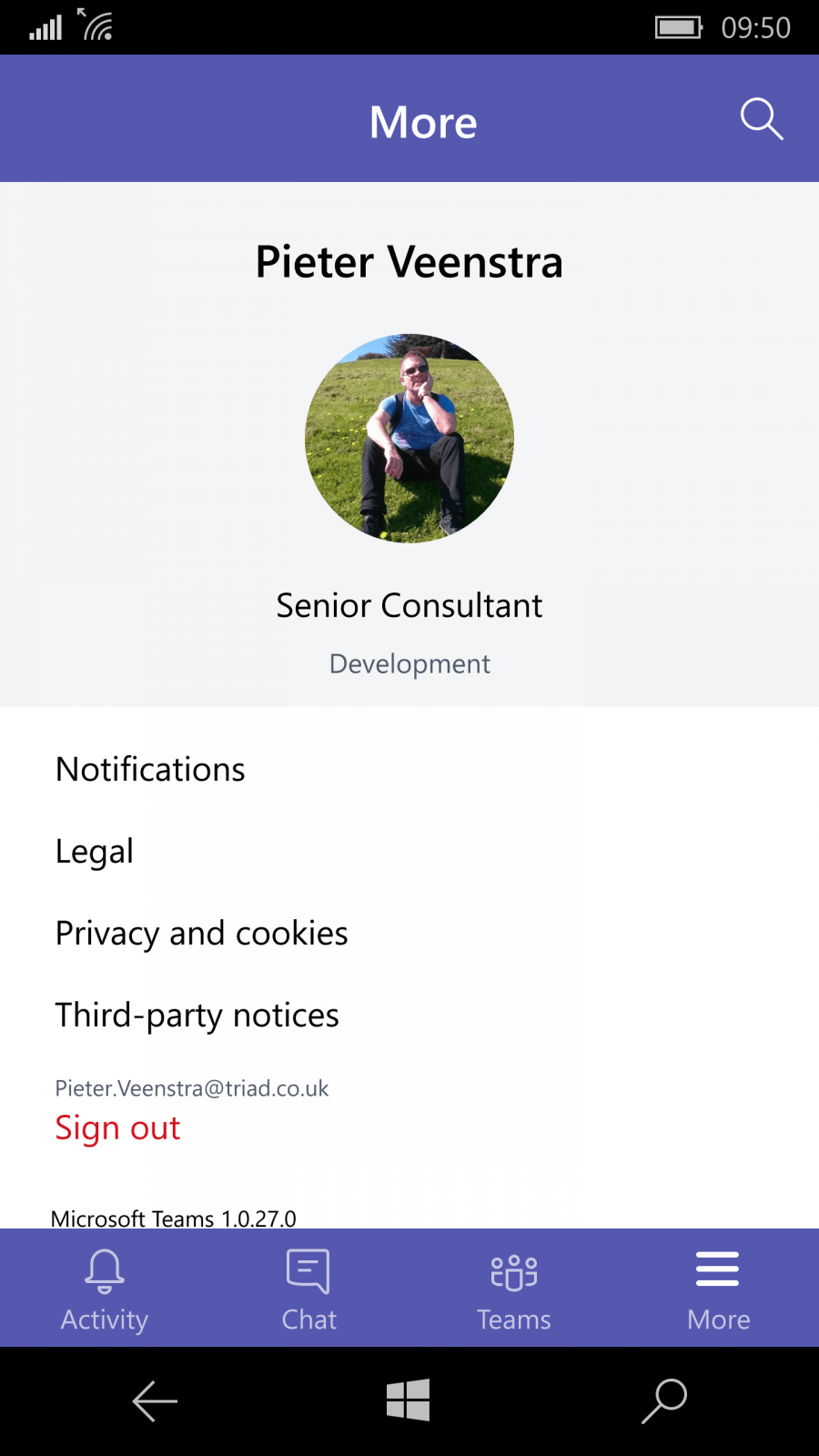 wp ss 20170809 0001 Microsoft Teams - How to troubleshoot the Windows 10 Mobile App