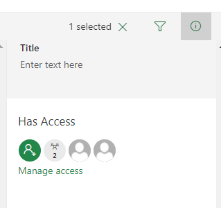 manageaccess Office 365 - SharePoint Online - How do I manage permissions on a document?