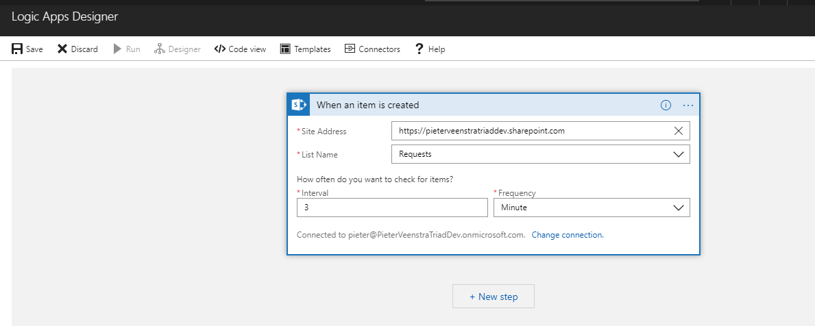 triggerazure Office 365 - Workflow options - Azure Logic Apps vs Microsoft Flow