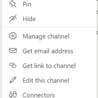 other channel operations Other Channel operations