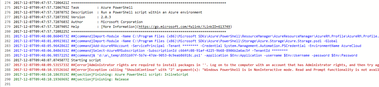 adminagain Install PnP PowerShell using InlineScript within a release definition in VSTS