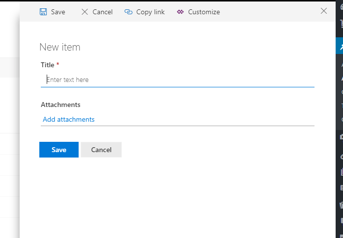 newitemitem Office 365 - SharePoint Online - Dirty form protection with SPFx
