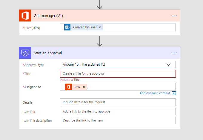 getmanager Microsoft Flow - Get your manager to approve documents