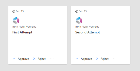 requests Microsoft Flow - Send out reminders