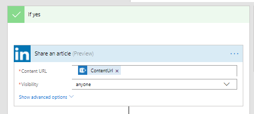 shareanartcile Microsoft Flow - Manage your LinkedIn posts from SharePoint