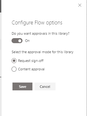 SharePoint Online - Microsoft Flow - Request Sign Off
