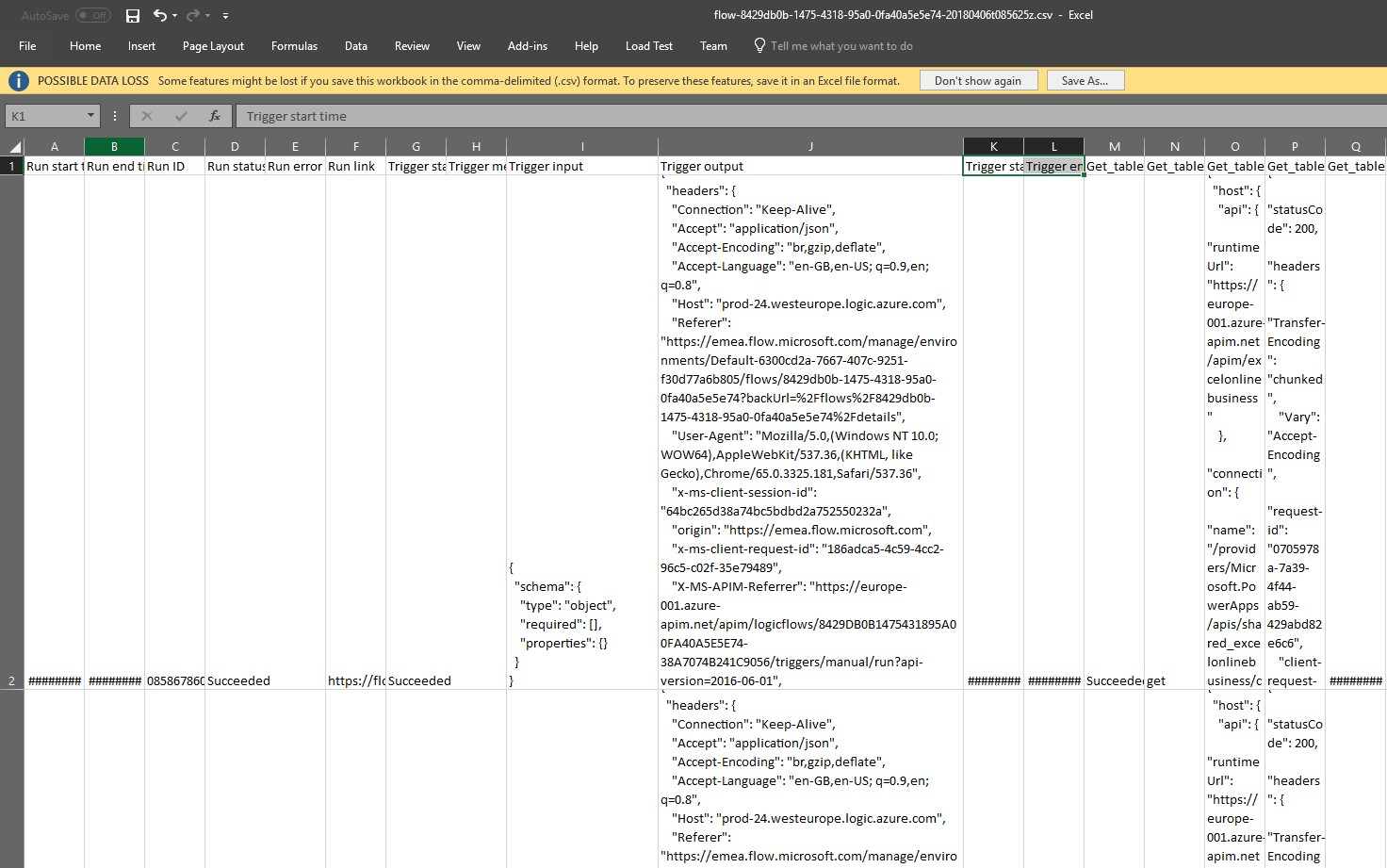 csv Microsoft Flow - New Feature! - Test your flows