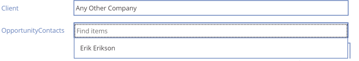 dropdown Filtered drop down
