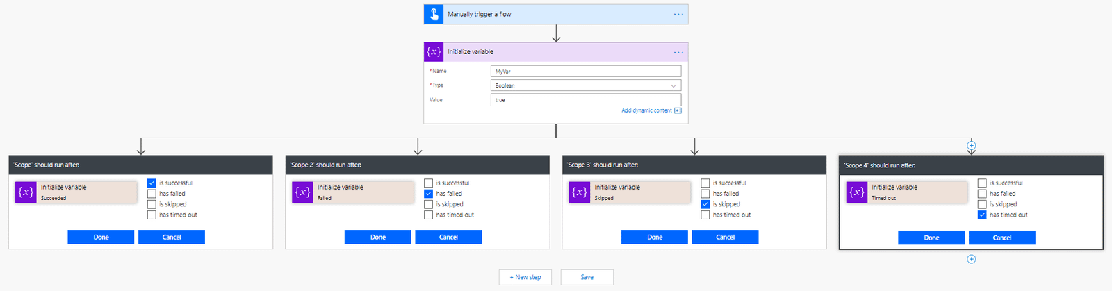Parallel Error Handling in Power Automate