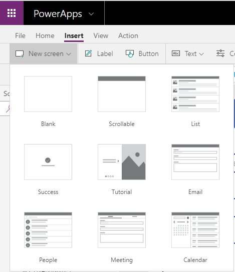 Power Apps Screen templates Power Apps Screen templates