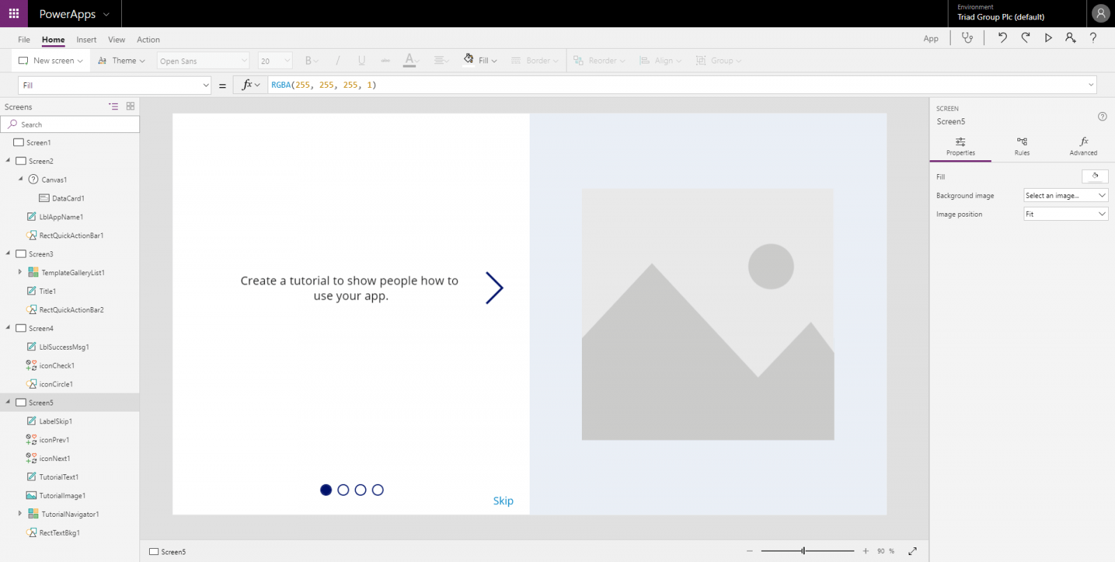 Tutorial Template in Power Apps Tutorial Template in Power Apps