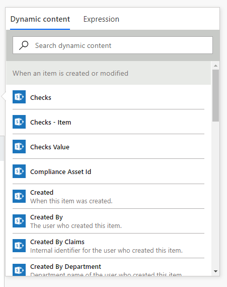 3checks Dynamic content in Flow
