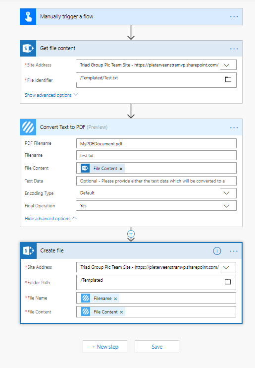Convert Text to PDF in Edit mode Convert Text to PDF in Edit mode