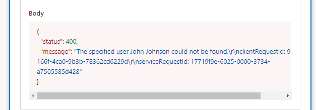 An Invalid user name An Invalid user name