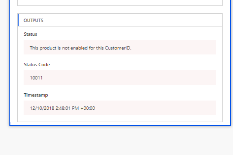 telesignerror This product is not enabled for this CustomerId