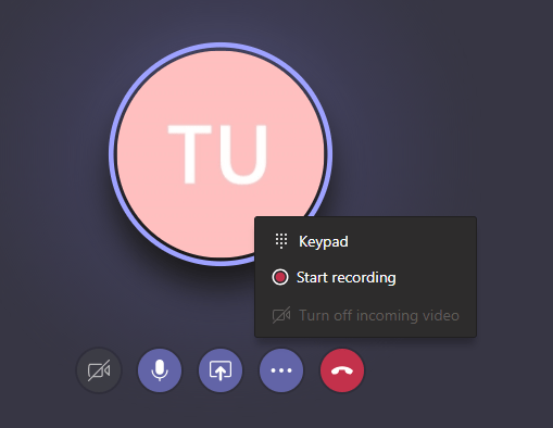 testuserrecording Start recording
