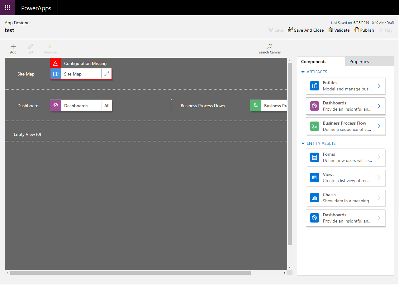 Model driven app created