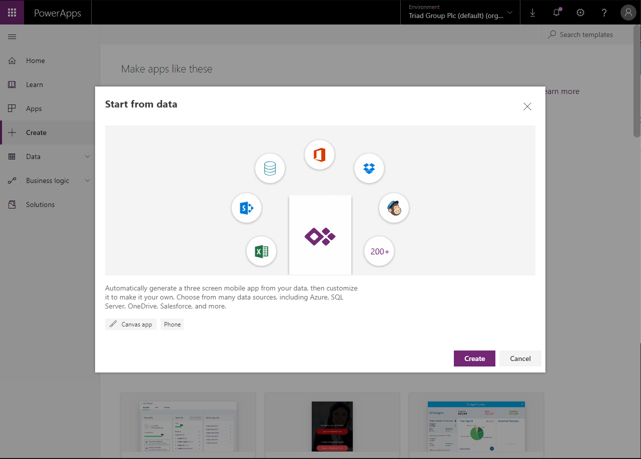 Start from Data
