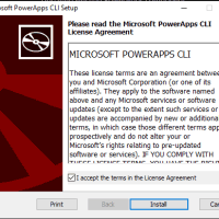 install microsoft powerapps cli Installing Microsoft PowerApps CLI
