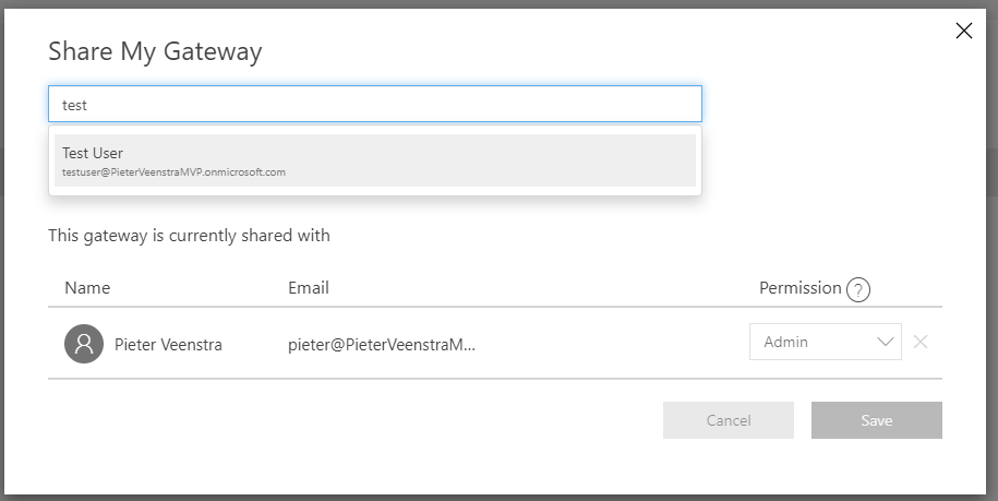 Test User Added