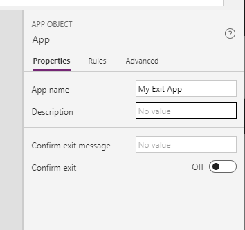 Exit Options