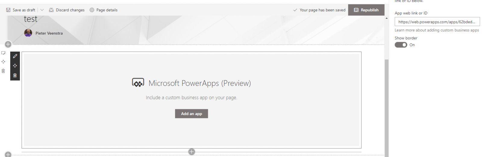 nowebpart No App in Web Part