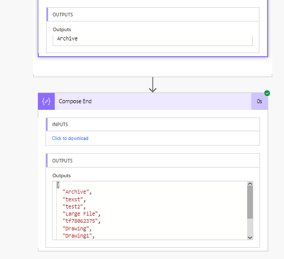 arrayincompose Compose following apply to each containing array