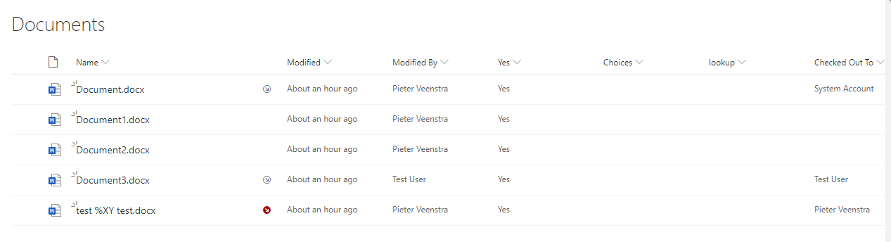 CheckeOutInSharePoint