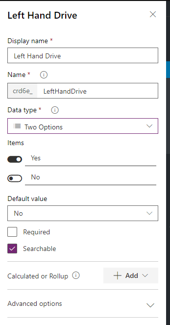 lefthanddrive Two Options