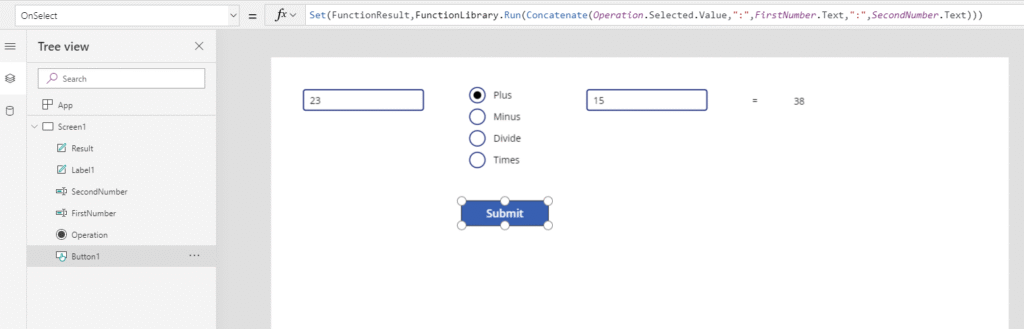 Run a flow form PowerApps