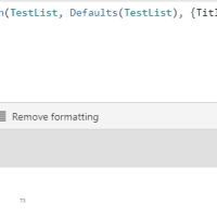 Get item using Patch and Set functions
