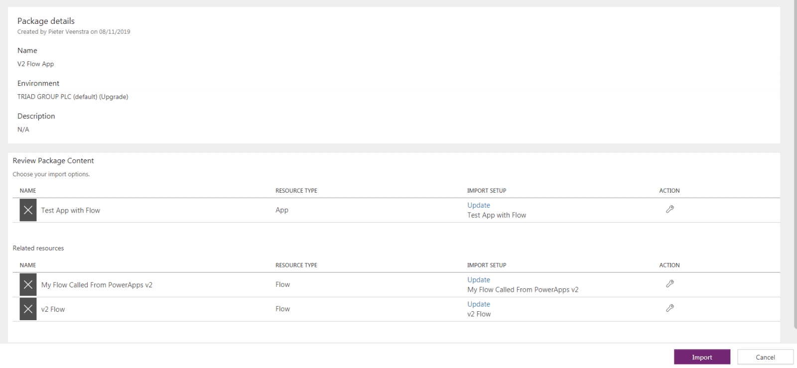 import app Importing the app