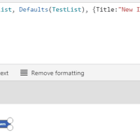 The basic Power Apps Patch command users to update a list item in SharePoint