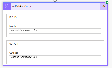 uriPathAndQuery function uriPathAndQuery function