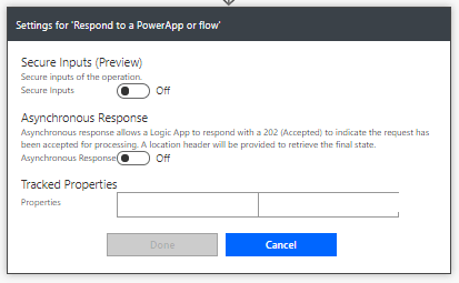 Asynchronous Response in Power Apps action Power Automate