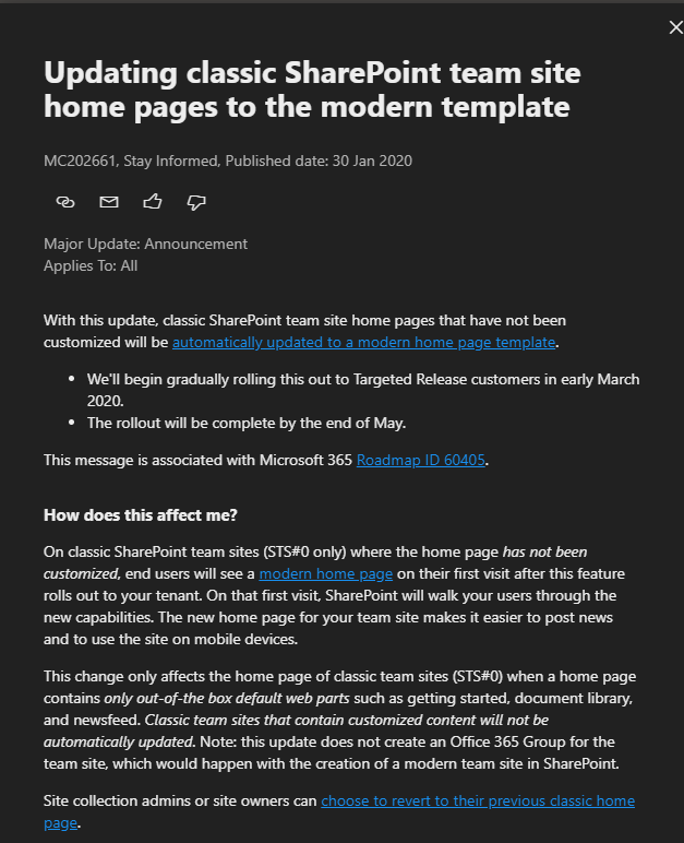 upgrade to modern. Classic SharePoint upgrade to modern.