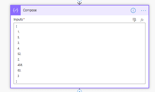 my compose with randomly ordered numbers My compose with randomly ordered numbers