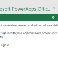 Sign In Common Data Services