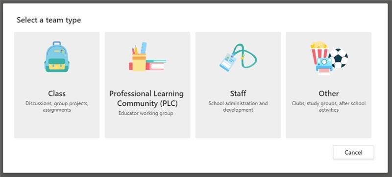 Edu Tenant Team Templates