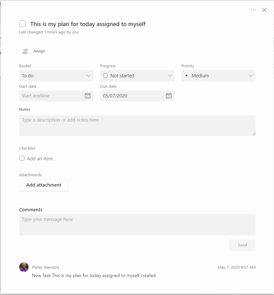 Export Planner to Excel using Power Automate
