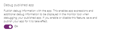 debug power apps feature enabled Debug power apps feature enabled