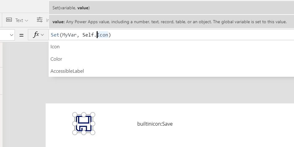 Using Self.Icon to get the icon