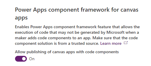 power apps component framework for canvas apps feature Power Apps Component framework for canvas apps feature