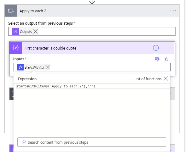 Handle commas in CSV files in Power Automate